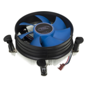 Кулер для процессора DEEPCOOL THETA 9 LGA1200/115X низкопрофильный 46.5mm (45шт/кор, TDP 65W, Fan 92мм) Color BOX