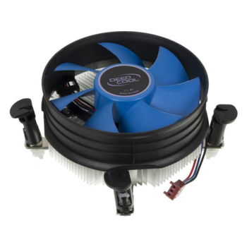 Кулер для процессора DEEPCOOL THETA 9 LGA1200/115X низкопрофильный 46.5mm (45шт/кор, TDP 65W, Fan 92мм) Color BOX