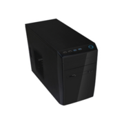 корпус MiniTower Powerman ES726 Black PM-450ATX U2*2+U3*2+A(HD) mATX