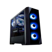 Корпус ZALMAN N5 TF, ATX, BLACK, WINDOW, 2xCombo (3.5" or 2.5"), 4x2.5", 2xUSB2.0, 1xUSB3.0, FRONT 3x120mm RGB, REAR 1x120mm RGB