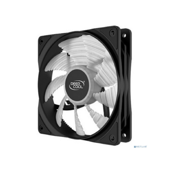 Вентилятор DEEPCOOL RF120W 120x120x25мм (96шт./кор, LED White подсветка, 1300об/мин) Retail