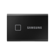 Внешние HDD и SSD Внешние HDD и SSD/ Samsung External SSD T7 Touch, 2000GB, Touch ID, Type-C, USB 3.2 Gen2, R/W 1050/1000MB/s, 85x57x8mm, Black (12 мес.)