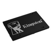 Твердотельный накопитель Твердотельный накопитель/ Kingston SSD KC600, 512GB, 2.5" 7mm, SATA3, 3D TLC, R/W 550/520MB/s, IOPs 90 000/80 000, DRAM buffer 512MB, TBW 300, DWPD 0.32 (12 мес)