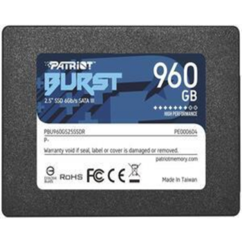 Накопитель SSD Patriot SATA-III 960GB PBE960GS25SSDR Burst Elite 2.5"