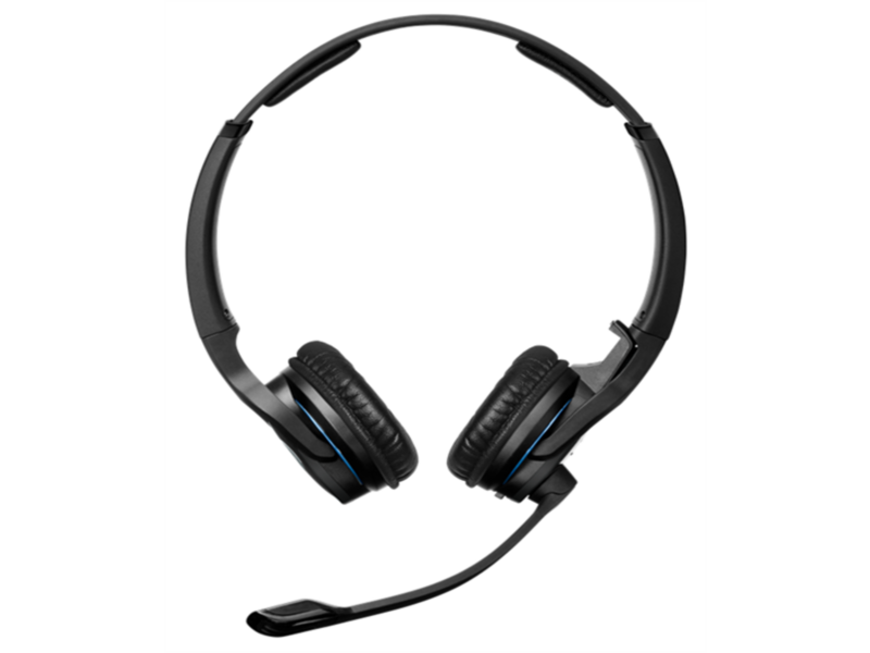 Гарнитура EPOS IMPACT MB Pro 2 UC ML, двусторонняя беспроводная гарнитура Bluetooth, подставка и Bluetooth USB-адаптер в комплекте (Sennheiser MB PRO 2 UC ML, 506046)
