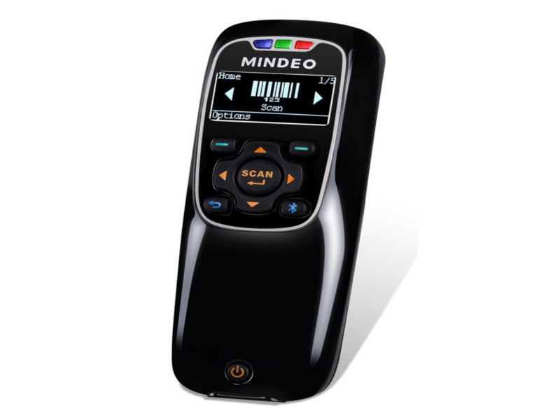 Сканер штрихкода с памятью (датаколлектор) Mindeo MS3690Plus Mark, 2D, BT, USB Kit, Black, batt