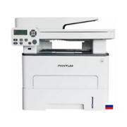 Лазерное многофункциональное устройство Pantum M7108DN, P/C/S, Mono laser, A4, 33 ppm (max 60000 p/mon), 525 MHz, 1200x1200 dpi, 256 MB RAM, PCL/PS, Duplex, ADF50, paper tray 250 pages, USB, LAN, start. cartridge 6000 pages