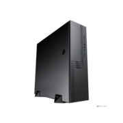 корпус Slim Case Powerman EL555 Black PM-450TFX U3.0*2+U2*2+2*combo Audio; fan 9cm; intrusion switch