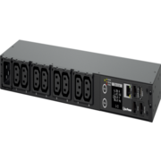 Блок распределения питания Блок распределения питания/ PDU CyberPower 20SWHVIEC8FNET(41005) NEW 1U, Switched 240V/16A, IEC320-C20 plug , 8 IEC outlets