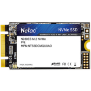 SSD накопитель Netac SSD N930ES 128GB PCIe 3 x2 M.2 2242 NVMe 3D NAND, R/W up to 970/635MB/s, IOPS(R4K) 100K/130K, TBW 75TB, 3y wty