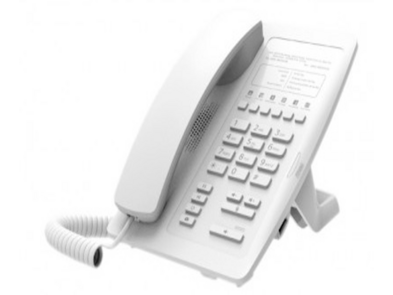 SIP-Телефон Fanvil H3, 2 SIP-акк., POE, БП в комп., 1x100 Mbps, Белый, 6 прог. клав.