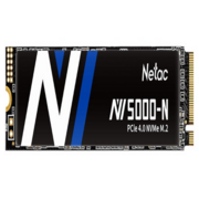 SSD накопитель Netac SSD NV5000-N 500GB PCIe 4 x4 M.2 2280 NVMe 3D NAND, R/W up to 4800/2700MB/s, IOPS(R4K) 200K/440K, TBW 320TB, without heat sink, 5y wty
