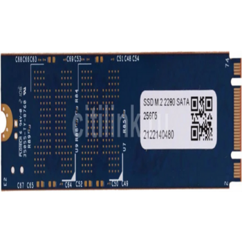Твердотельный накопитель ТМИ SSD M.2 2280 1ТБ SATA3 6Gbps, 3D TLC, до R560/W520, IOPS (random 4K) до R66K/W73K, 2521,01 TBW, 3,45 DWPD 2y wty МПТ 27 баллов