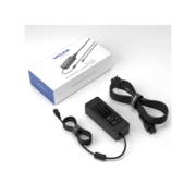 Адаптер питания AC Adapter WAVLINK GaN charger PD 100W GaN USB-C fast Charger for laptops & USB docking stations, Type C cable 1.2M, AC cable 1.5M, Input AC100-240V 50/60Hz