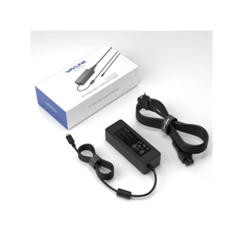 Адаптер питания AC Adapter WAVLINK GaN charger PD 100W GaN USB-C fast Charger for laptops & USB docking stations, Type C cable 1.2M, AC cable 1.5M, Input AC100-240V 50/60Hz