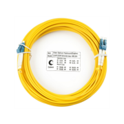 Шнур оптический duplex LC-LC 9/125 sm 25м LSZH Cabeus FOP(d)-9-LC-LC-25m Шнур оптический duplex LC-LC 9/125 sm 25м LSZH