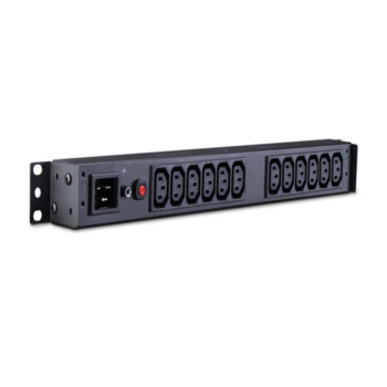 Панель питания распределительная CyberPower PDU PDU20BHVIEC12R Basic, 1U type, 16Amp, plug IEC 320 C20, (12) IEC 320 C13