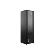 Телекоммуникационный шкаф (4400) Бастион SKAT TB-22R660GF-B Телекоммуникационный шкаф 22U/600x600мм/Пд-стекло/Зд-металл/RAL9005/47,5кг/1.5 л.г