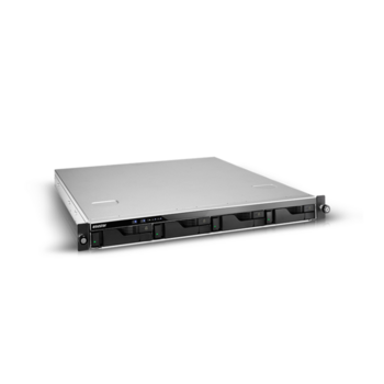 Сетевое хранилище ASUSTOR AS6504RS 4Bay/Intel Atom C3538, 2.1GHz/8GB DDR4/noHDD,LFF(HDD,SSD),/2x1GbE(LAN)/4xUSB3.2