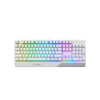 клавиатура проводная Gaming Keyboard MSI VIGOR GK30, Wired, Mechanical-like plunger switches. 6 zones RGB lighting with several lighting effects. Anti-ghosting Capability. Water Resi (незначительное повреждение коробки)