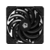 Кулер для процессора ID-COOLING IS-50X V3 LGA1700/1200/115X/AM5/AM4 низкопрофильный высота 56mm (27шт/кор, TDP 130W, PWM, 5 тепл.трубки прямого контакта, FAN 120mm, черный) BOX