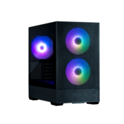 корпус ZALMAN P30 AIR, MATX, BLACK, WINDOW, 2xCombo (3.5'' or 2.5''), 3x2.5", 1xUSB TYPE-C, 1xUSB3.0, FRONT 2x140mm ARGB, REAR 1x140mm ARGB