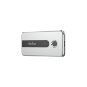 SSD накопитель Netac Z11 250GB USB 3.2 Gen 2 Type-C External SSD AES 256-bit Fingerprint Encryption, R/W up to 550MB/480MB/s,with USB-C to USB-A cable and USB-A to USB-C adapter 3Y wty