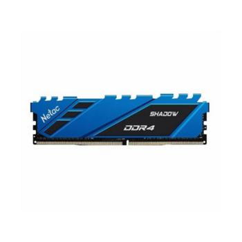 Оперативная память Netac Shadow 8GB DDR4-3600 (PC4-28800) C18 18-22-22-42 1.35V XMP Memory module (DIMM) Blue