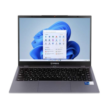 Ноутбук IRBIS 14NBP3007 14" FHD (1920x1080) IPS 300cd,Core i5-1335U,16Gb DDR4-3200(1),512Gb SSD,Wi-Fi 6+BT 5,48Wh,Metal case,Kbd Backlit,FPS,TPM 2.0,1.55kg,Grey,3yw,Win11Pro