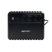 Источник бесперебойного питания SMARTWATT ИБП линейно-интерактивный, 400/240 ВА/Вт, напольный, LED индикация, Schuko CEE7/4 - 3 шт.