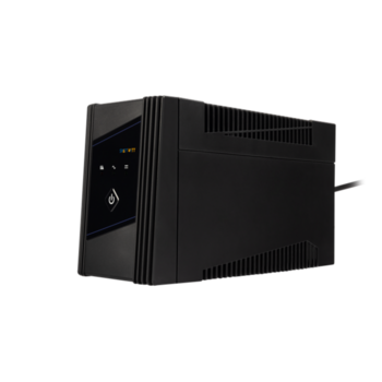 Источник бесперебойного питания SMARTWATT ИБП линейно-интерактивный, 650/360 ВА/Вт, напольный, LED индикация, Schuko CEE7/4 - 2 шт.