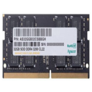Оперативная память Apacer DDR4 32GB 3200MHz SO-DIMM (PC4-25600) CL22 1.2V (Retail) 2048*8 3 years (AS32GGB32CSBBGH/ES.32G21.PSI)