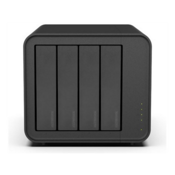 система хранения данных TerraMaster F4-212 tower NAS QC 1,7Ghz/2Gb/TRAID,JBOD,RAID0,1,10,5,6/up to 4 HS SATA(3,5' or 2,5')/2xUSB/1xGbE RJ-45/iSCSI/1xPS/1YW