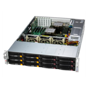 Сервер Supermicro SuperStorage 2U Server 621E-ACR12L 2x6434/ 4x64Gb/ 1x7450 PRO 480GB NVMe M.2