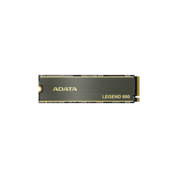 Твердотельный накопитель Твердотельный накопитель/ ADATA SSD LEGEND 800, 500GB, M.2(22x80mm), NVMe 1.4, PCIe 4.0 x4, 3D NAND, R/W 3500/2200MB/s, IOPs н.д./н.д., TBW 300, DWPD 0.55, with Heat Sink (3 года)