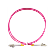 Шнур оптический Cabeus FOP-50-OM4-LC-LC-0,5m Шнур оптический duplex LC-LC 50/125 mm OM4 0,5м LSZH