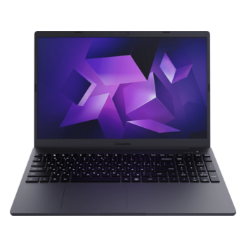 Ноутбук KVADRA NAU LE15T Core i3-1215U 1.2GHz,15,6" FHD (1920x1080) IPS,8Gb DDR4-3200(1), 256Gb SSD,55Wh,1.8kg,1YW,FHD Webcam,WiFi/BT, noOS, Графит, МПТ
