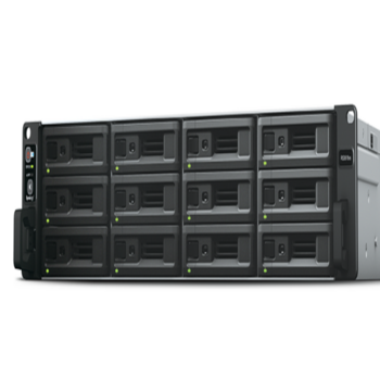 Система хранения данных Synology (Rack2U) QC2,4Ghz/8Gb upto 64/RAID0,1,10,5,6/up to12HP HDDs SATA(3,5'or2,5') upto 36 with 2xRX1217(RP)/2xUSB/4GigEth(+2Expslot)/iSCSI/2xIPcam(upto75)/1xPS (царапины, потертости)