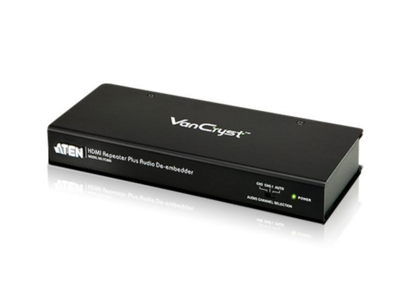 Повторитель с извлекателем звука ATEN HDMI REPEATER PLUS AUDIO DE-EMBEDDER