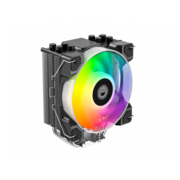 Устройство охлаждения(кулер) ID-Cooling SE-214-XT DF ARGB Soc-AM5/AM4/1200/1700/1851 черный 4-pin 31.5dB Al+Cu 180W 560gr Ret