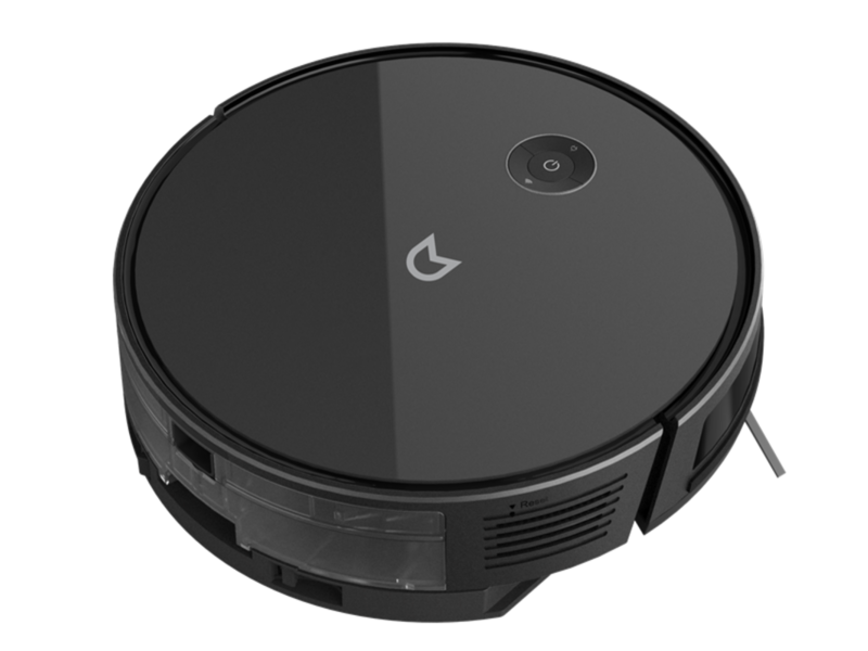 Робот-пылесос с гироскопом Robot vacuum IRBIS Bean 0421,2500 mAh,28W,3000Pa, Hyroscope, Black, charging stat, remote, roller brush & cloth for wet,2 in 1 water tank&dust collector, brushes 3,HEPA filter2, (следы эксплуатации)