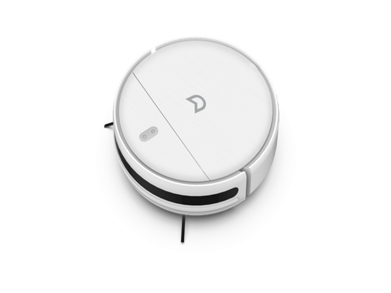 Робот-пылесос IRBIS Bean 0121, 2600 мАч, 28 Вт, белый. Robot vacuum IRBIS Bean 0121, 2600 mAh, 28W, white. Incl.: charging stat, power adapter, remote, AAA batt. 2, nozzle & cloth for wet, water tank, dust collector, brushes 2, fitler 4, (б/у,потертости)