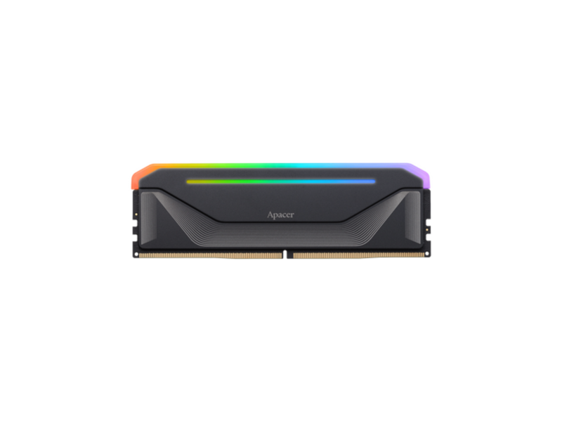 Оперативная память Apacer DDR5 32GB 6000MHz DIMM NOX RGB Black Gaming Memory CL38 1.35V (Retail) 2048*8 Heat Sink (Retail) 3 years (AH5U32G60C622NBAA-1)