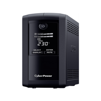 Источник бесперебойного питания Cyberpower VP1000EILCD Line-Interactive 1000VA/550W USB/RS-232/RJ11/45 (6 IEC С13) (незначительное повреждение коробки)