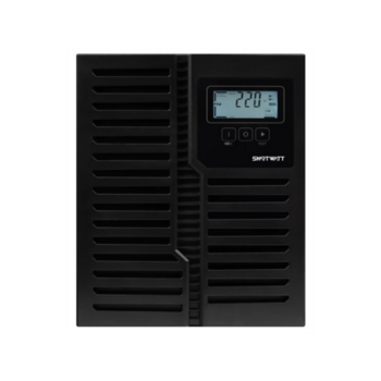 Источник бесперебойного питания SMARTWATT ИБП Онлайн, мощность 2000/1800 ВА/Вт, напольный, LCD дисплей, управляемые розетки, Shuko CEE7/4 - 1 шт. , IEC13 - 8 шт.