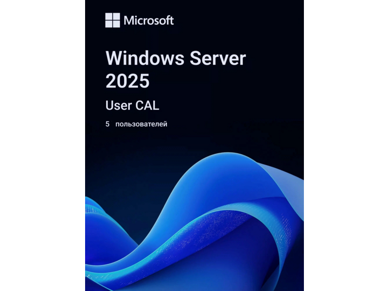 Комплект программного обеспечения Windows Server CAL 2025 English 1pk DSP OEI 5 Clt User CAL