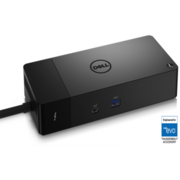 Докстанция Dell Dock WD22TB4 Thunderbolt™; 180W (USB-C) (2xDP 1.4; 1xHDMI 2.0; 2 x Thunderbolt 4; 2xUSB-C; 3xUSB-A; 1xRJ-45) (без EU кабеля)