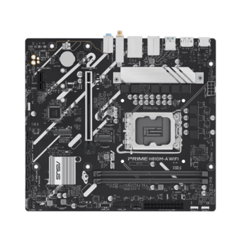 Материнская плата Asus PRIME H810M-A WIFI Soc-1851 Intel H810 2xDDR5 mATX AC`97 8ch(7.1) GbLAN RAID+HDMI+DP