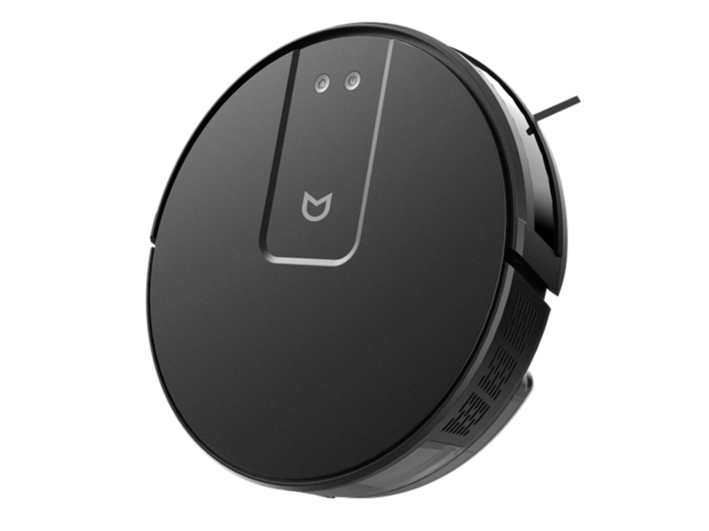 Робот-пылесос с гироскопом Robot vacuum IRBIS Peach 0121,2500 mAh,28W,2000Pa, Hyroscope, Black, charging stat, remote, roller brush & cloth for wet, 2 in 1 water tank & dust collector, brushe (существенное повреждение коробки)