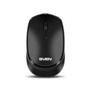 Беспроводная мышь SVEN RX-210W чёрная (2,4 GHz, 3+1кл. 800-1400 DPI, блистер)